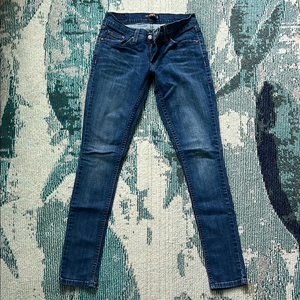 Levi’s “Too Superlow” 524 Skinny Blue Jean